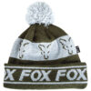 FOX Lined Green/Silver Bobble Hat