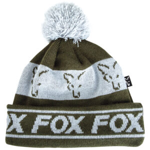 FOX Lined Green/Silver Bobble Hat