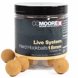 CCMOORE LIVE SYSTEM HARD HOOKBAITS 18MM
