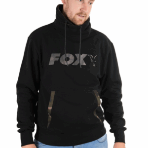 Fox Black / Camo Print High Neck size M