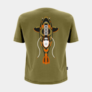 KUMU TRUE LEATHER TEE LARGE