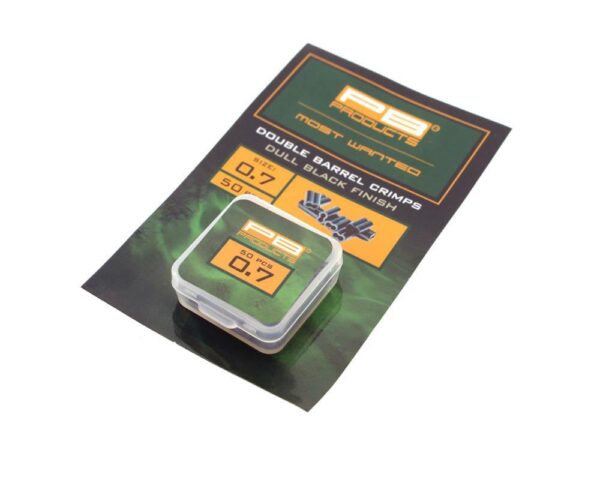PB PRODUCTS Double Barrel Crimps 0.7mm