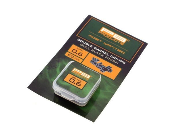 PB PRODUCTS Double Barrel Crimps 0.6mm