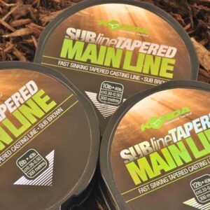 KORDA - Subline Tapered Leader (0.33-0.50mm / Brown)