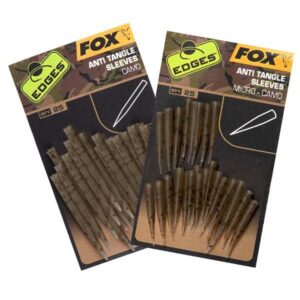 FOX Edges Camo Anti Tangle Sleeves x 25