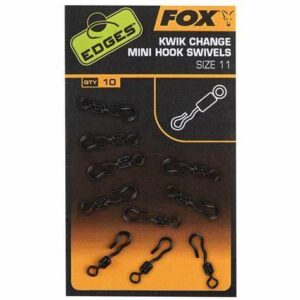 FOX Kwik Change Mini Hook Swivels Sz 11 x 10