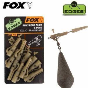 FOX Edges Safety lead clip + pegs Size 7