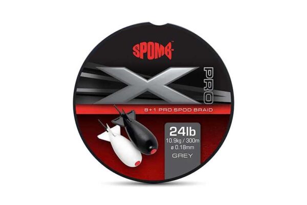 SPOMB X PRO BRAID GREY - 24LB