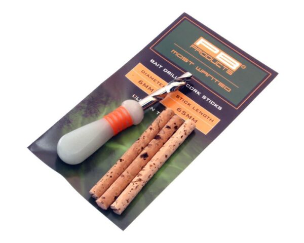 Pb Products bait drill E cork sticks 6mm