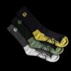 RM APEarel Crew Socks 3 Pack Size 10-12