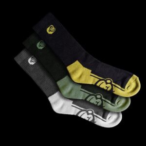 RM APEarel Crew Socks 3 Pack Size 10-12