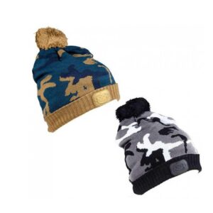 RM APEarel Bobble Beanie Hat Green