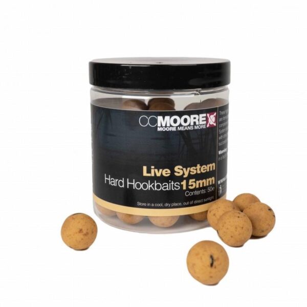 CCMOORE LIVE SYSTEM HARD HOOKBAITS 18MM