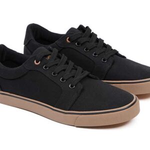 Fox Black Canvas Shoe size 43