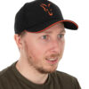 Fox Collection Baseball Cap - Black/Orange