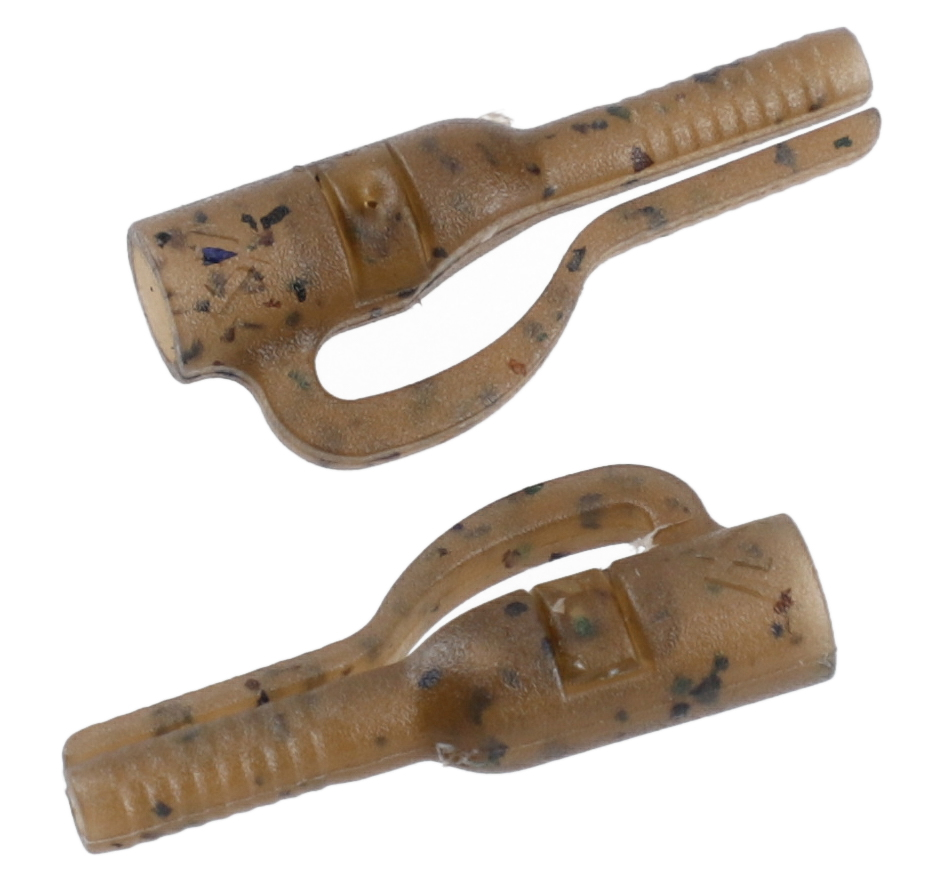 SAFETY CLIP - LEAD CLIP WITH PIN - CAMO - 10 pcs